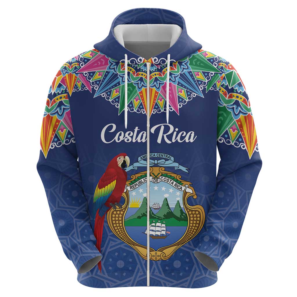 Pura Vida Costa Rica Personalized Hoodie Oxcart Ornate Inspired LT7