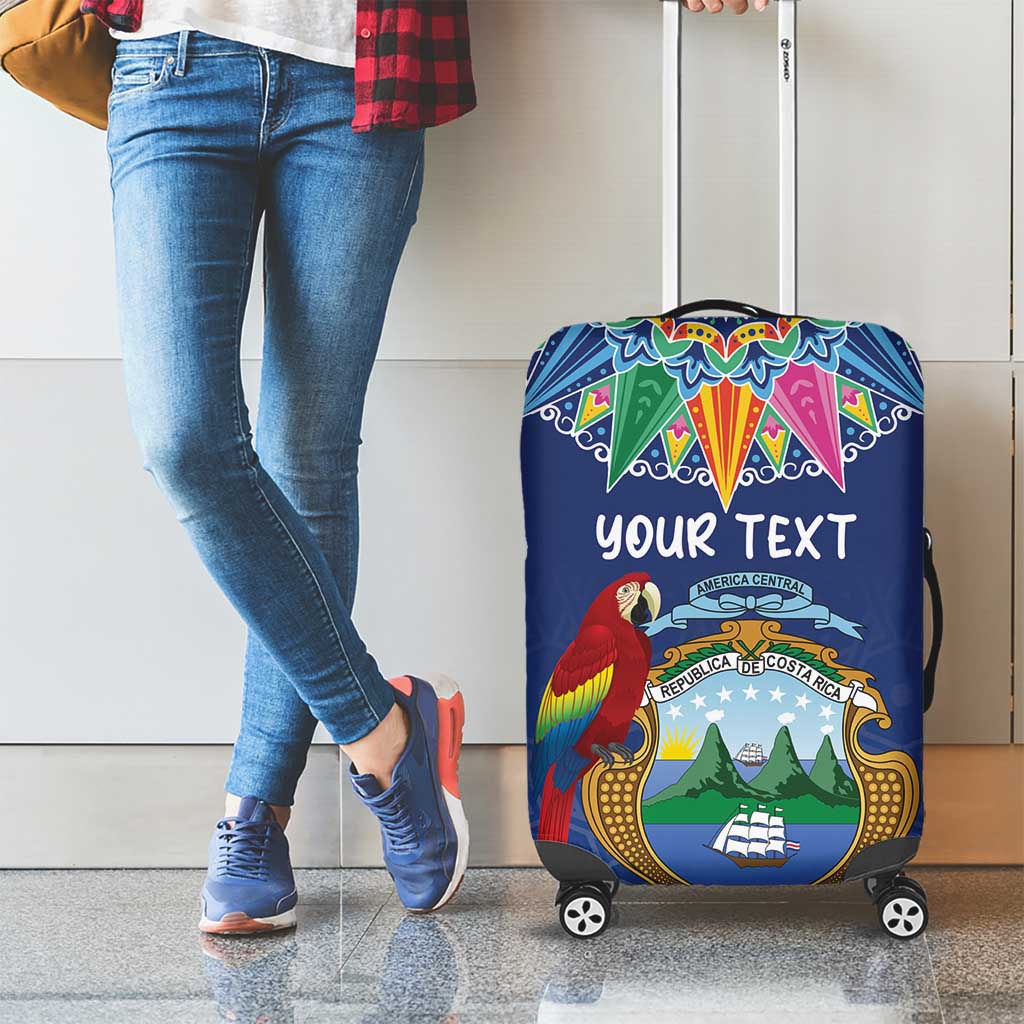 Pura Vida Costa Rica Personalized Luggage Cover Oxcart Ornate Inspired LT7