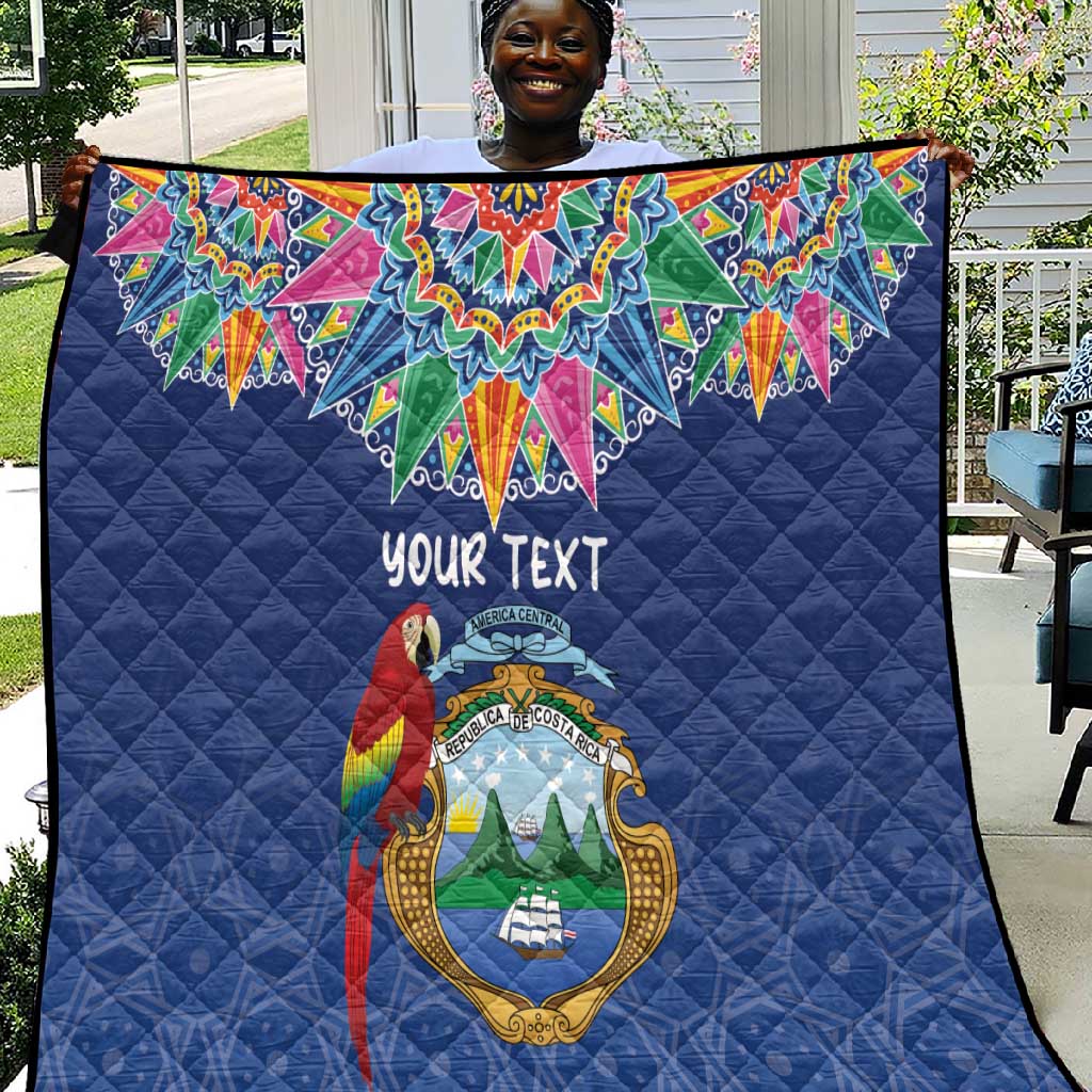 Pura Vida Costa Rica Personalized Quilt Oxcart Ornate Inspired LT7