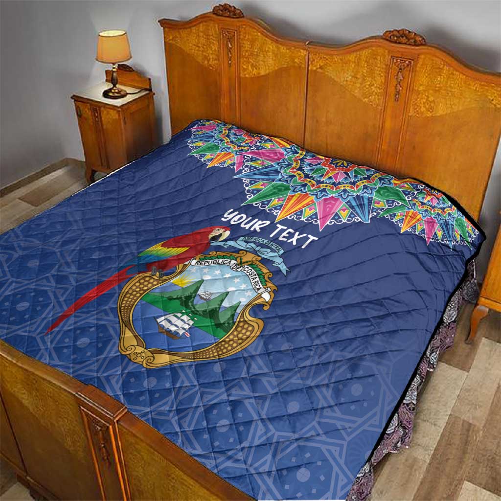 Pura Vida Costa Rica Personalized Quilt Oxcart Ornate Inspired LT7
