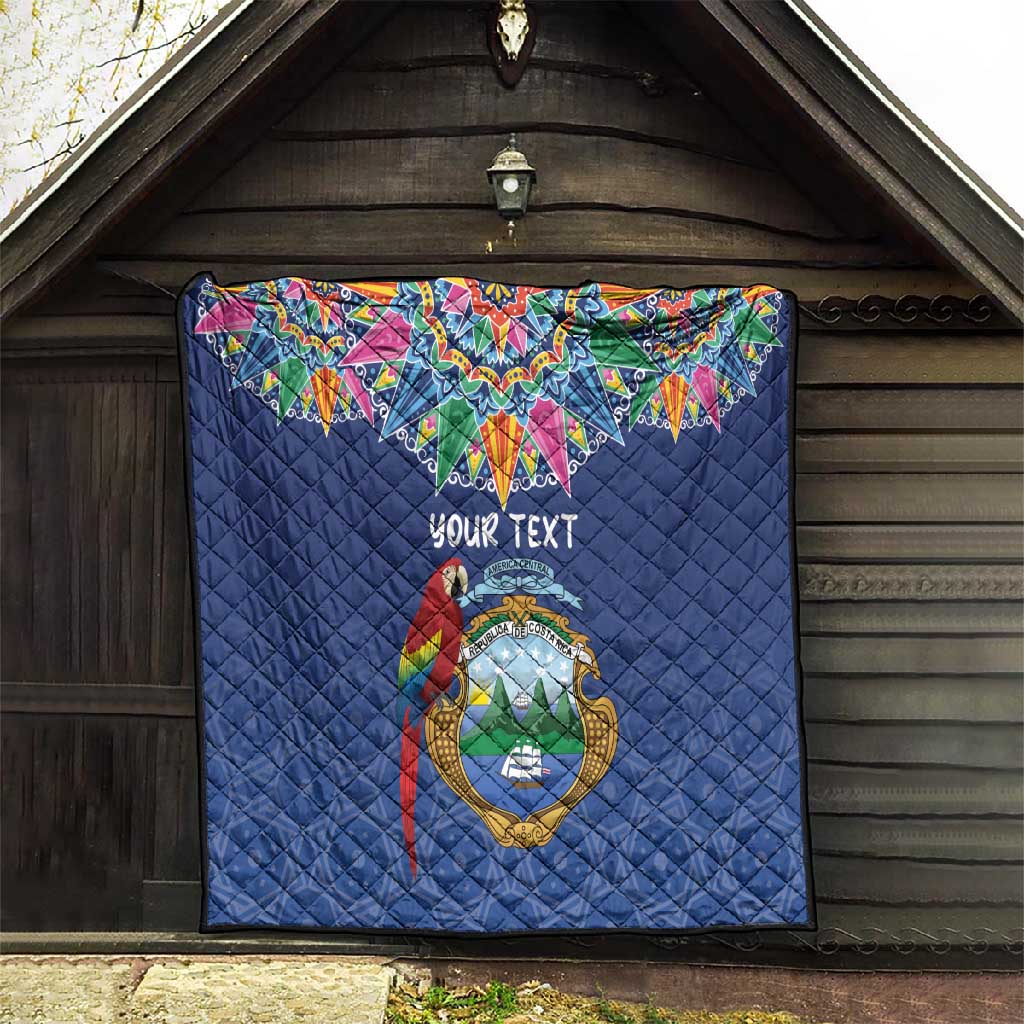 Pura Vida Costa Rica Personalized Quilt Oxcart Ornate Inspired LT7