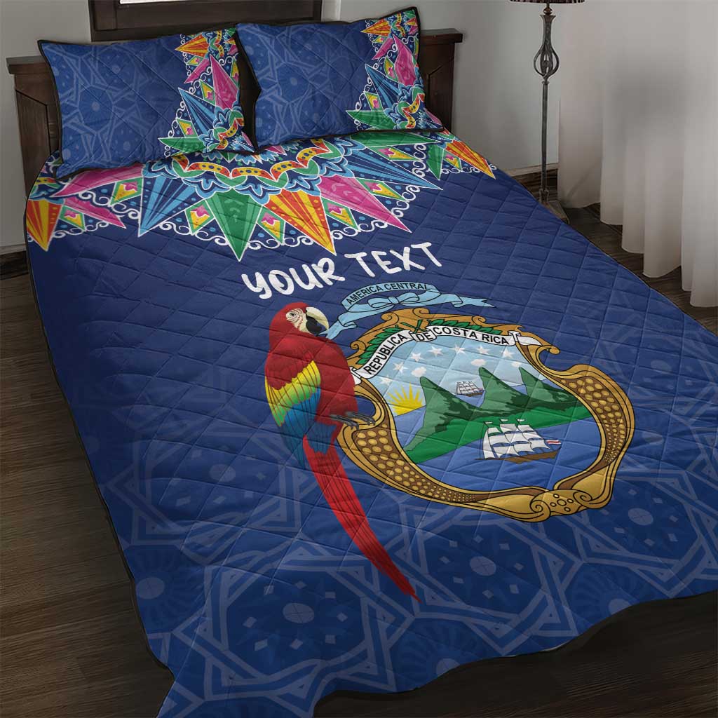 Pura Vida Costa Rica Personalized Quilt Bed Set Oxcart Ornate Inspired LT7