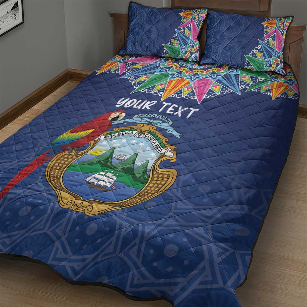 Pura Vida Costa Rica Personalized Quilt Bed Set Oxcart Ornate Inspired LT7