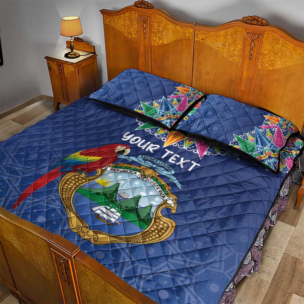 Pura Vida Costa Rica Personalized Quilt Bed Set Oxcart Ornate Inspired LT7
