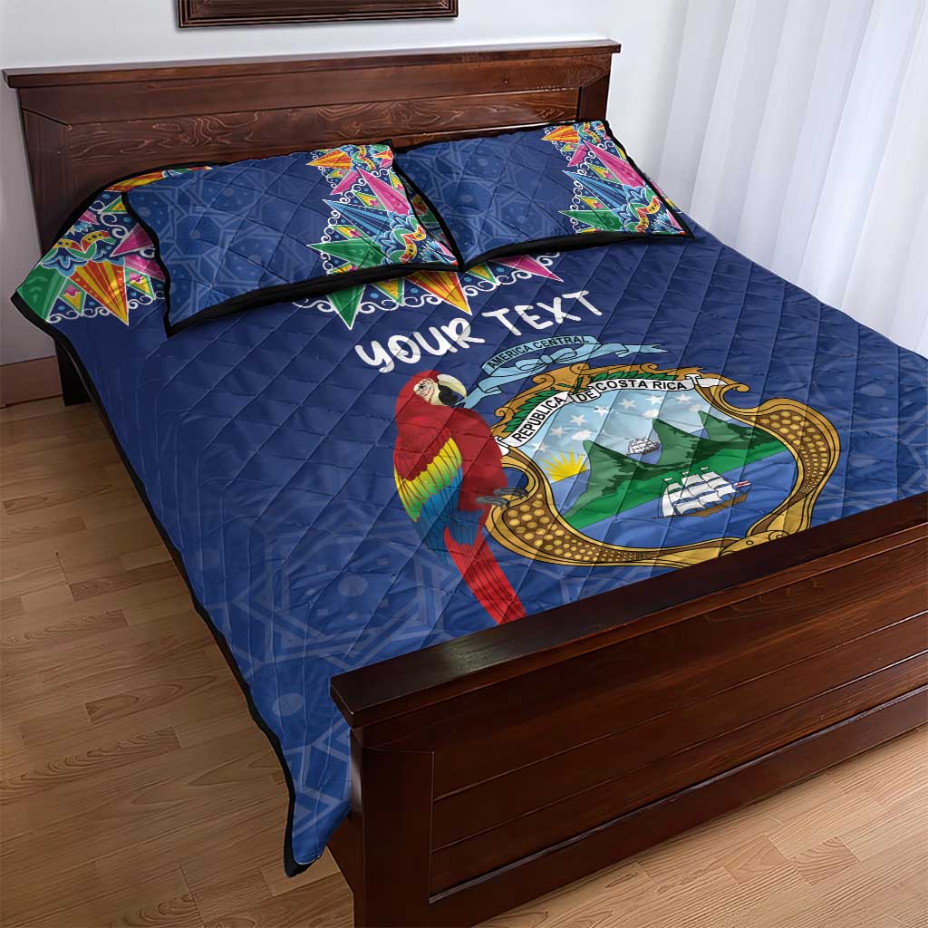 Pura Vida Costa Rica Personalized Quilt Bed Set Oxcart Ornate Inspired LT7