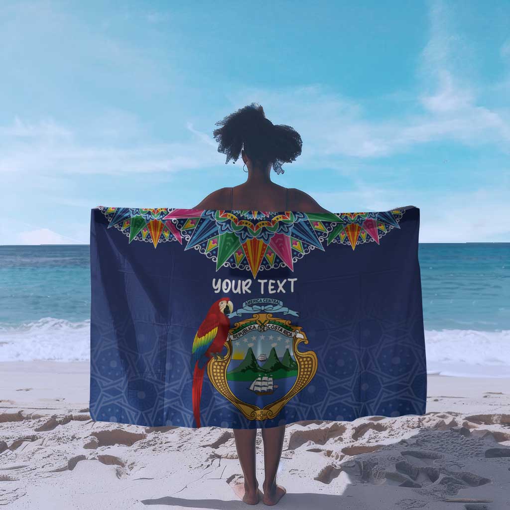 Pura Vida Costa Rica Personalized Sarong Oxcart Ornate Inspired LT7