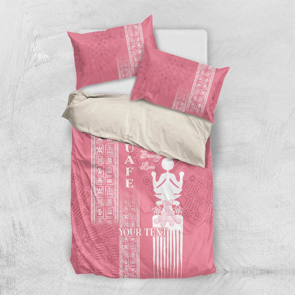 Personalized Adinkra Afro-Akan Culture Bedding Set Duafe - Women's Day LT7