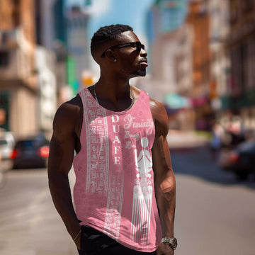 Personalized Adinkra Afro-Akan Culture Men Tank Top Duafe - Women's Day LT7