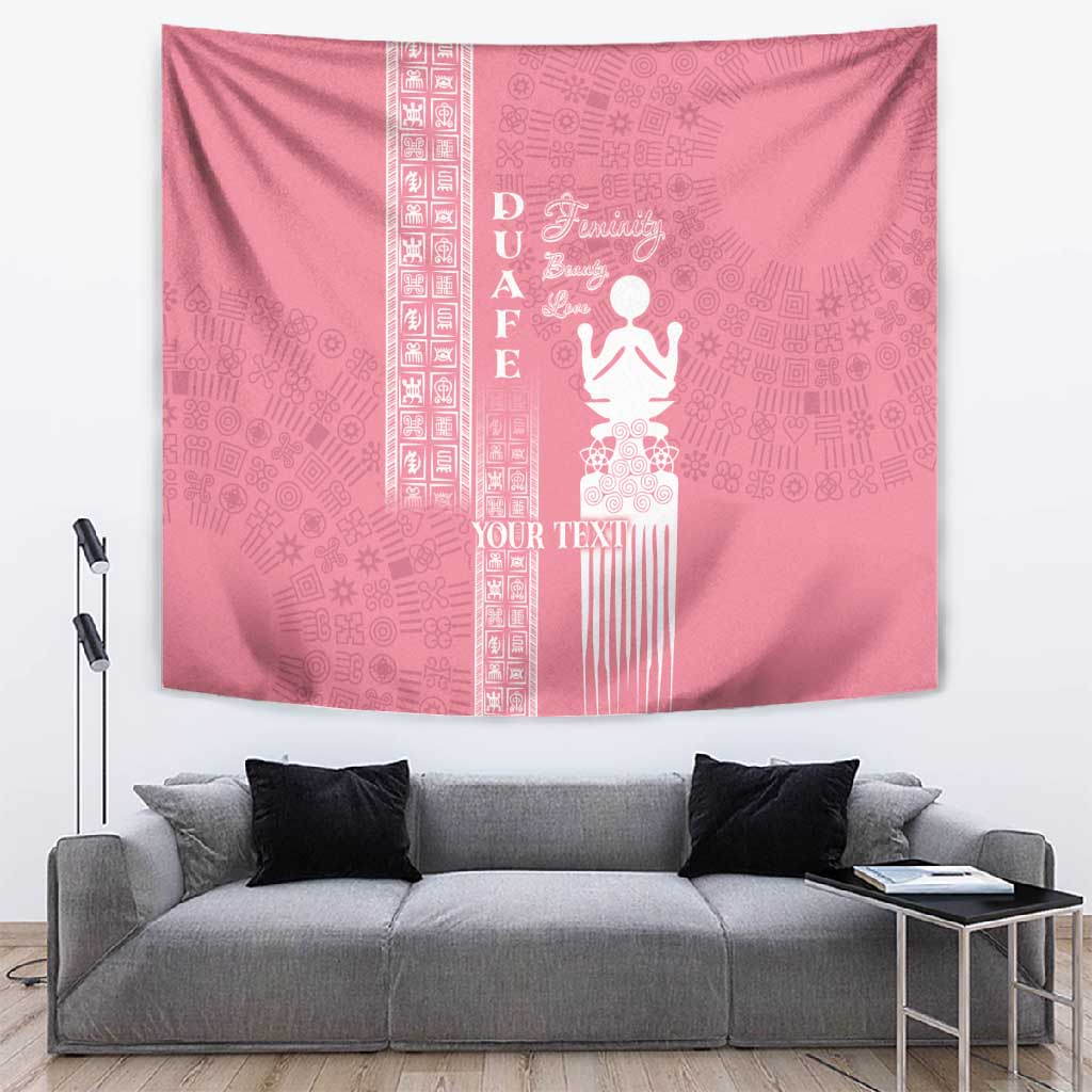 Personalized Adinkra Afro-Akan Culture Tapestry Duafe - Women's Day LT7