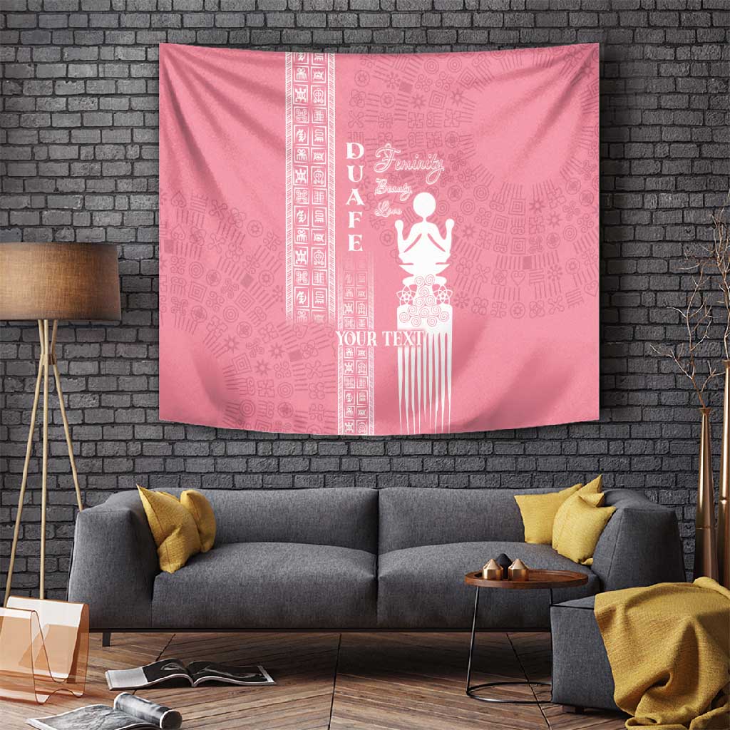 Personalized Adinkra Afro-Akan Culture Tapestry Duafe - Women's Day LT7
