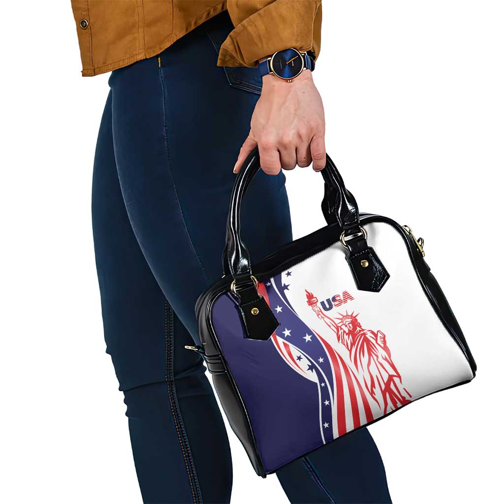 Fourth Of July USA Shoulder Handbag American Dream - Statue Of Liberty LT7