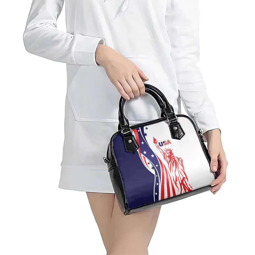 Fourth Of July USA Shoulder Handbag American Dream - Statue Of Liberty LT7