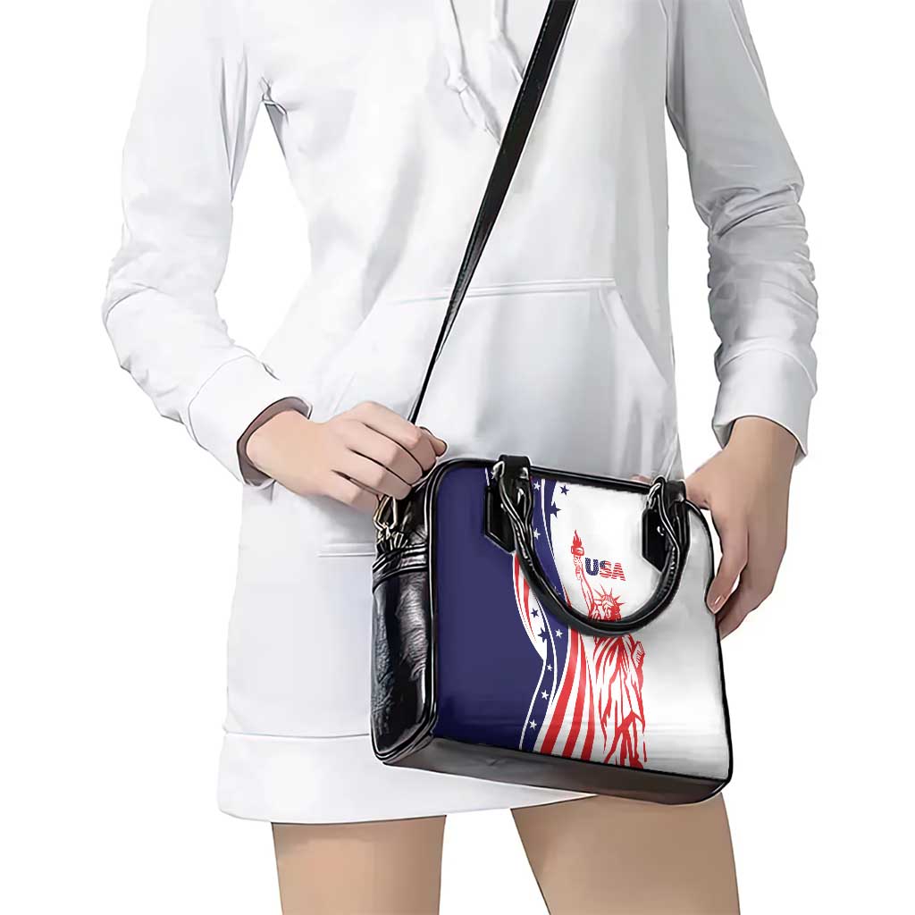Fourth Of July USA Shoulder Handbag American Dream - Statue Of Liberty LT7