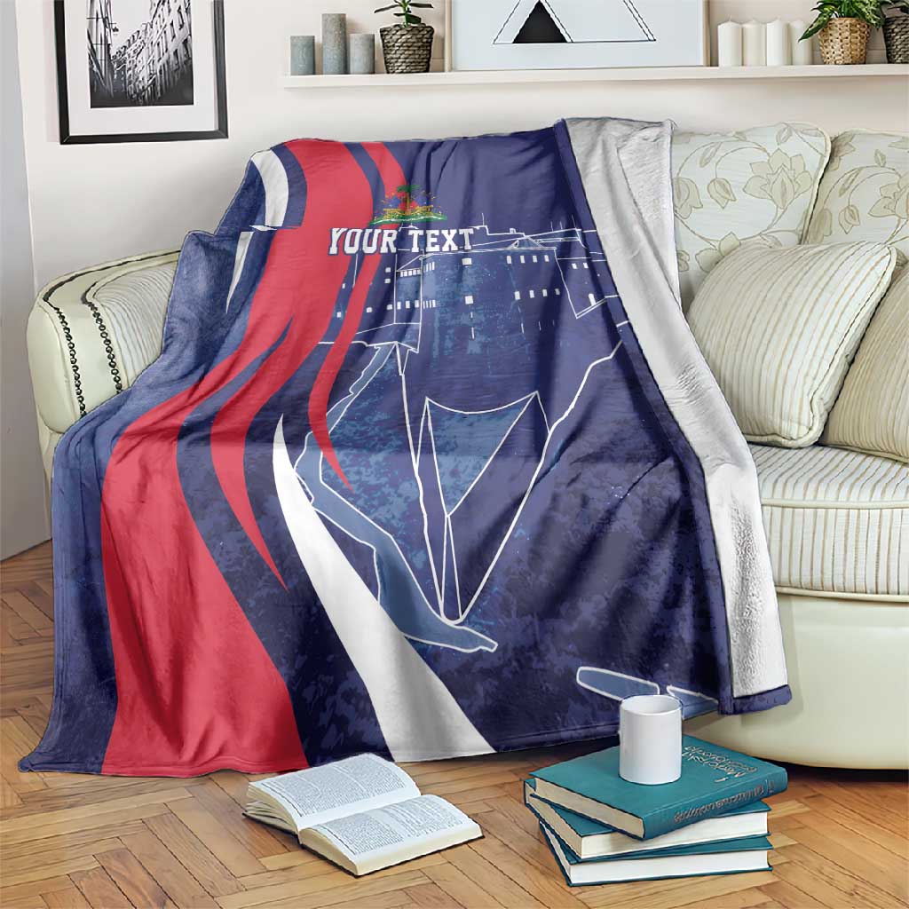 Personalized Haiti Citadelle Laferrière Blanket Grunge Style LT7