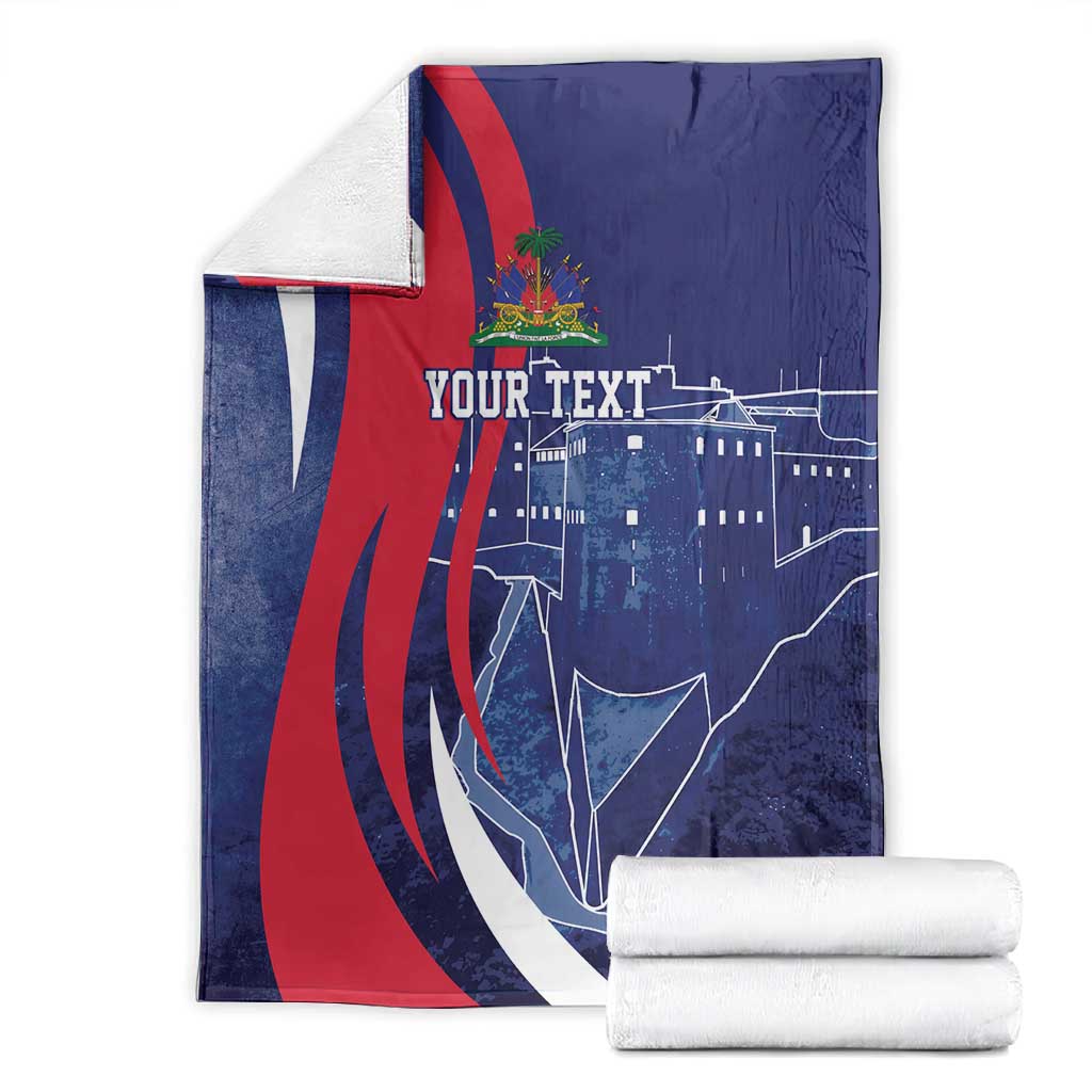Personalized Haiti Citadelle Laferrière Blanket Grunge Style LT7