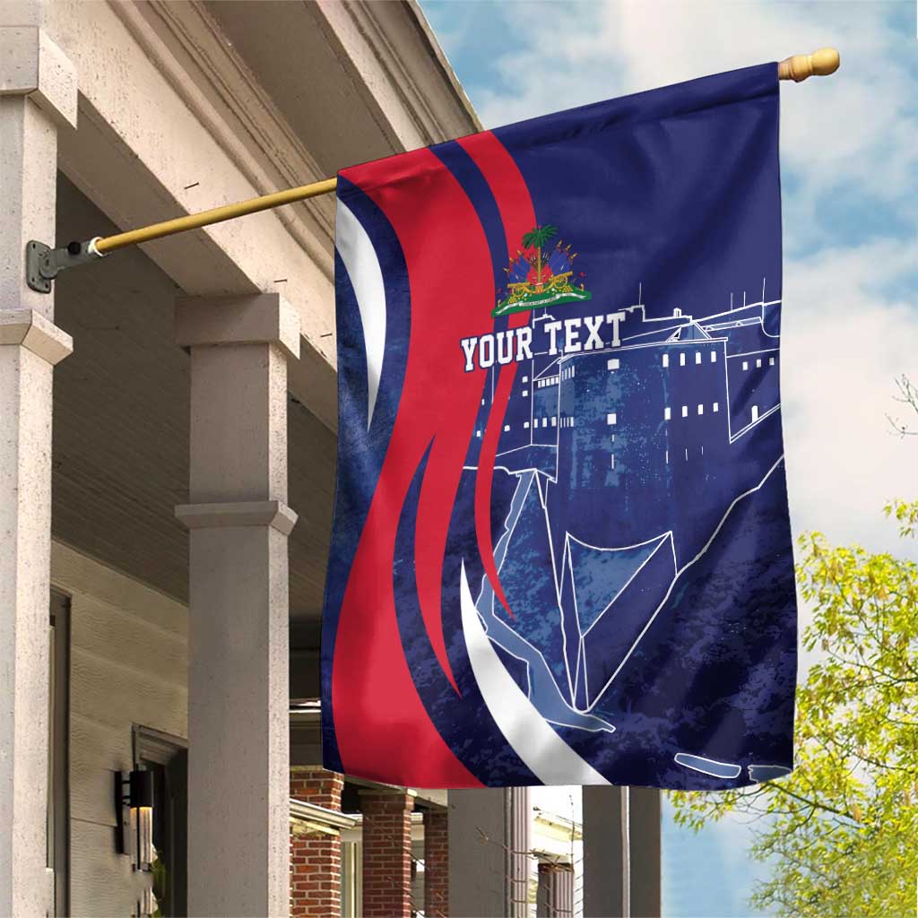 Personalized Haiti Citadelle Laferrière Garden Flag Grunge Style LT7