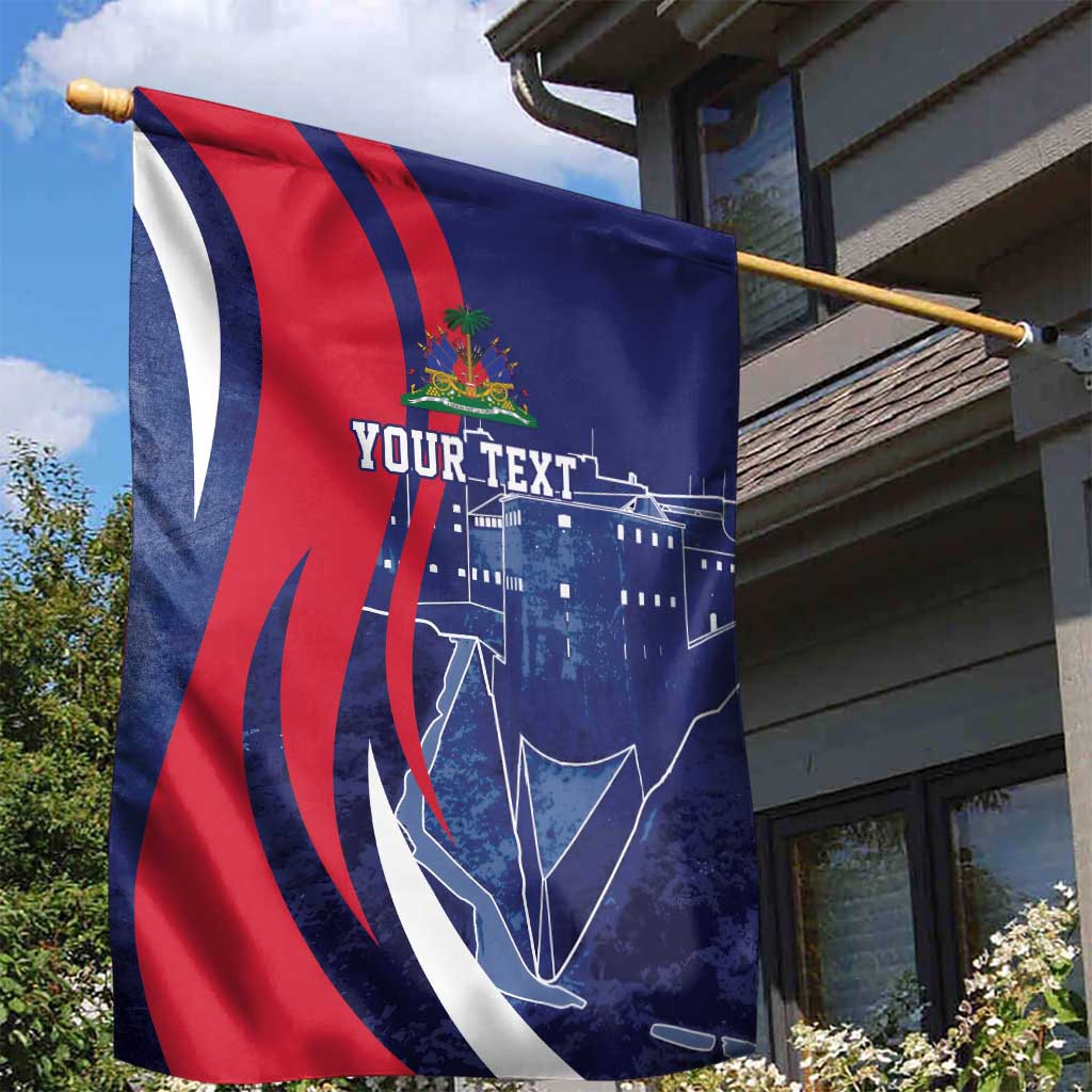 Personalized Haiti Citadelle Laferrière Garden Flag Grunge Style LT7