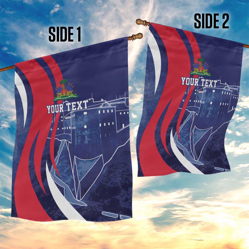 Personalized Haiti Citadelle Laferrière Garden Flag Grunge Style LT7