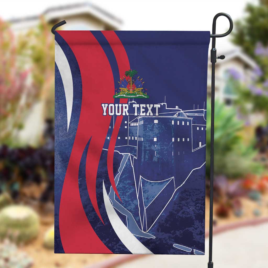 Personalized Haiti Citadelle Laferrière Garden Flag Grunge Style LT7