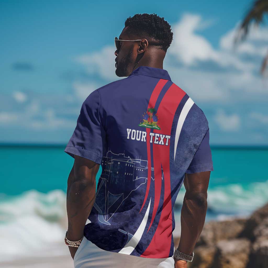 Personalized Haiti Citadelle Laferrière Hawaiian Shirt Grunge Style LT7