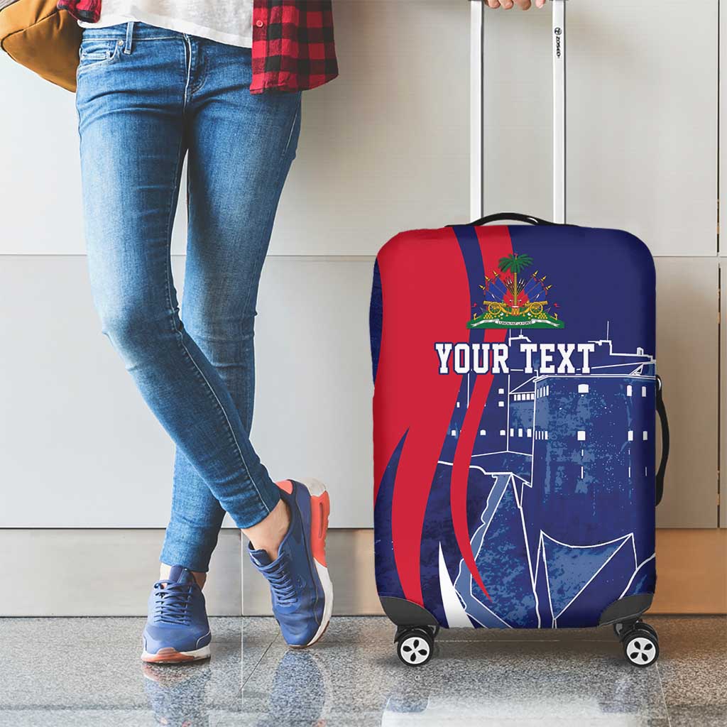 Personalized Haiti Citadelle Laferrière Luggage Cover Grunge Style LT7