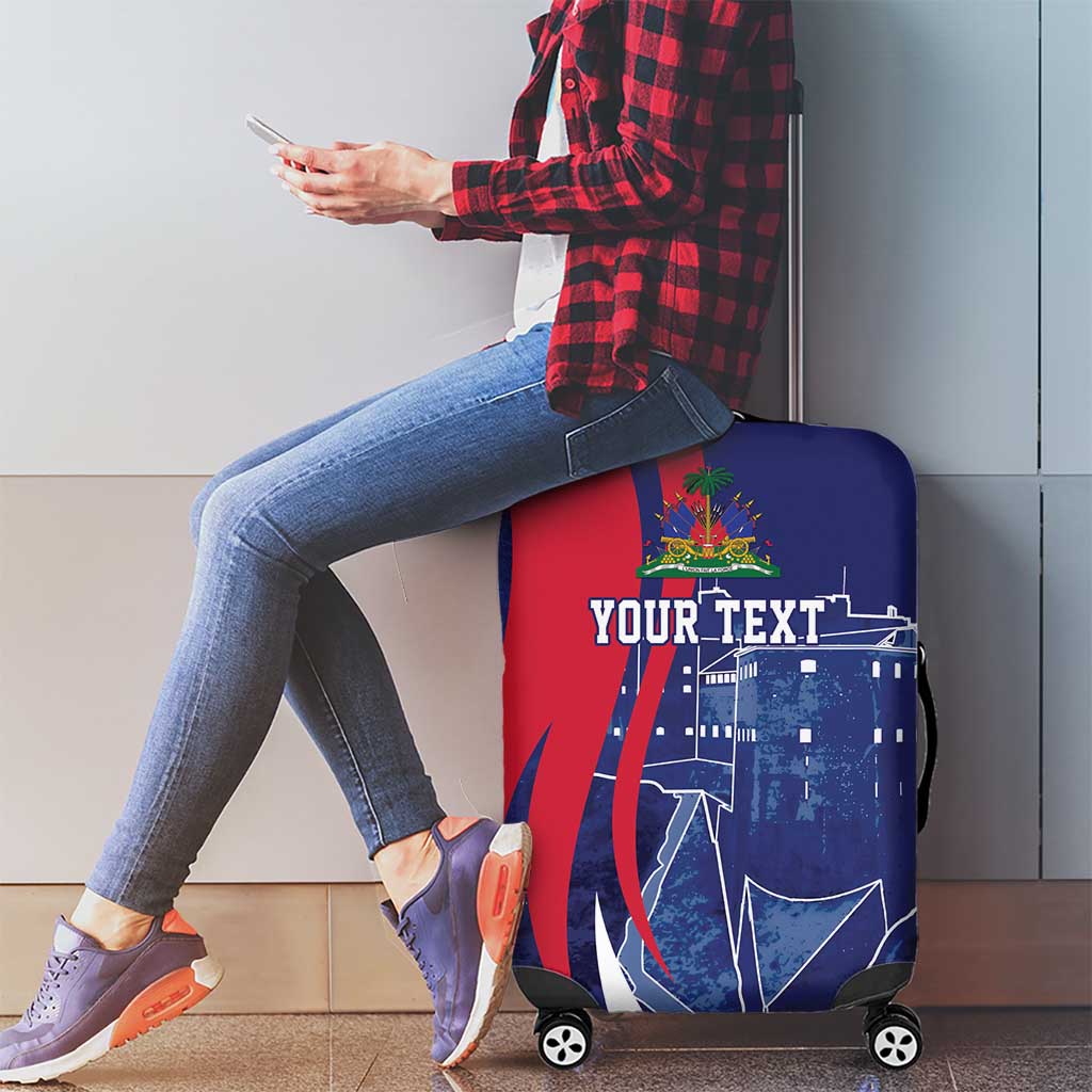 Personalized Haiti Citadelle Laferrière Luggage Cover Grunge Style LT7