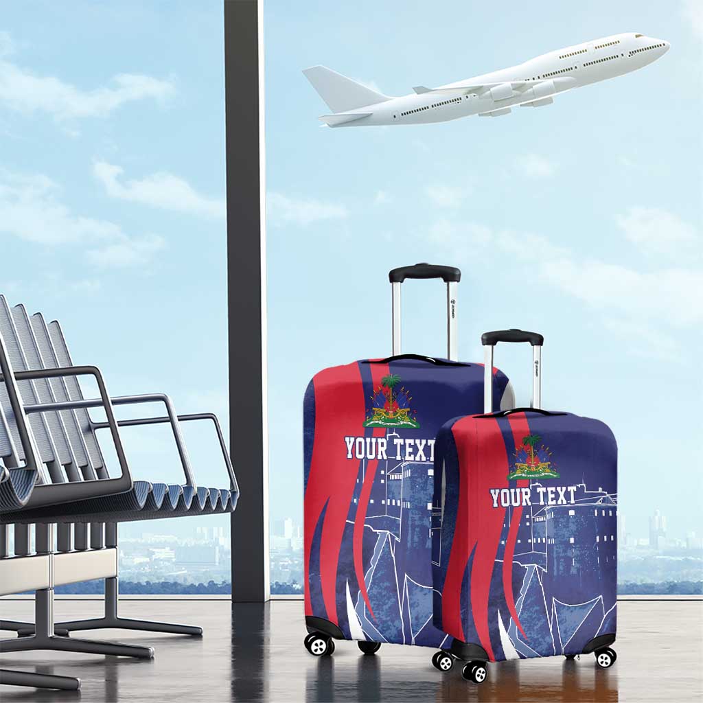 Personalized Haiti Citadelle Laferrière Luggage Cover Grunge Style LT7