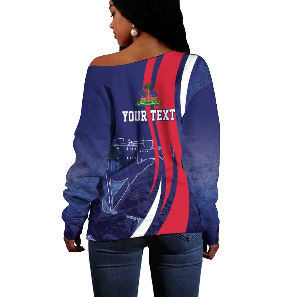 Personalized Haiti Citadelle Laferrière Off Shoulder Sweater Grunge Style LT7