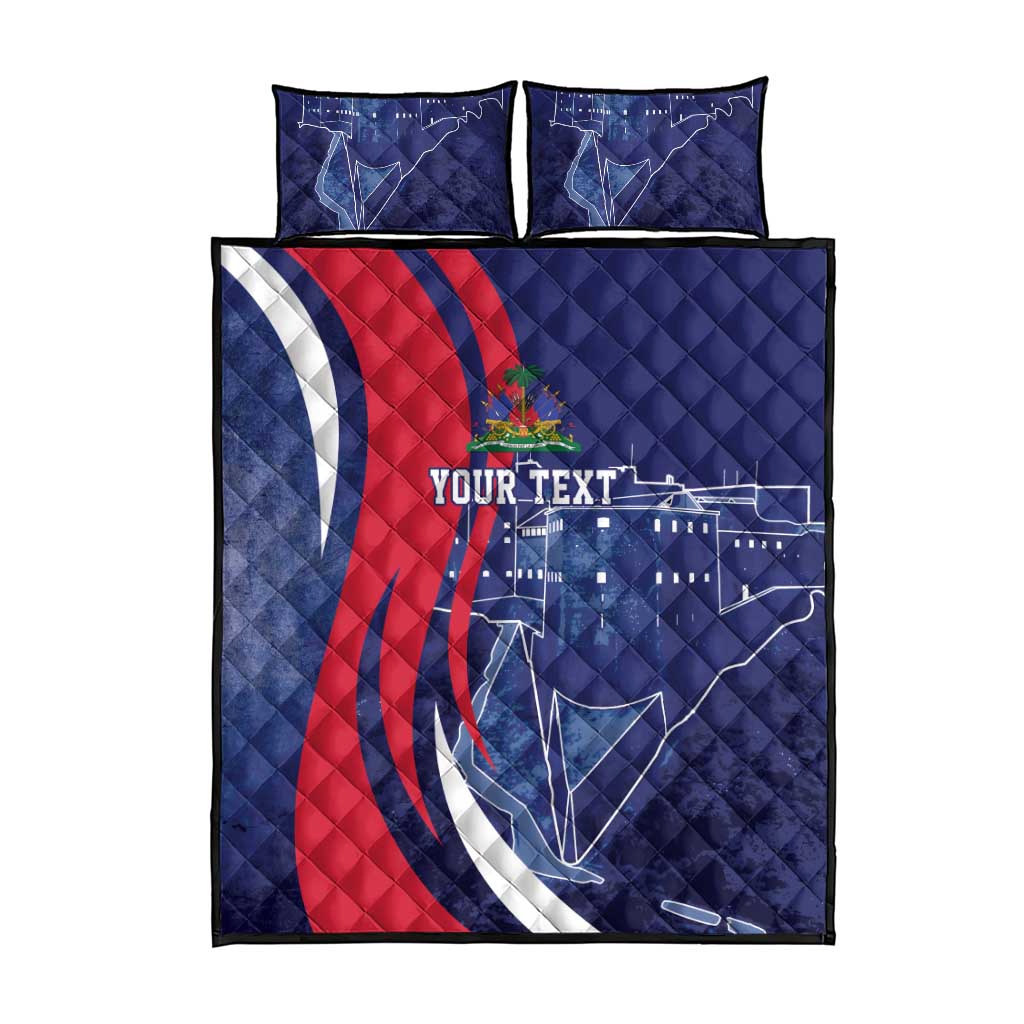 Personalized Haiti Citadelle Laferrière Quilt Bed Set Grunge Style LT7