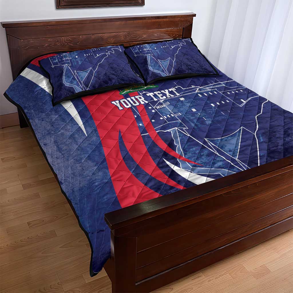 Personalized Haiti Citadelle Laferrière Quilt Bed Set Grunge Style LT7