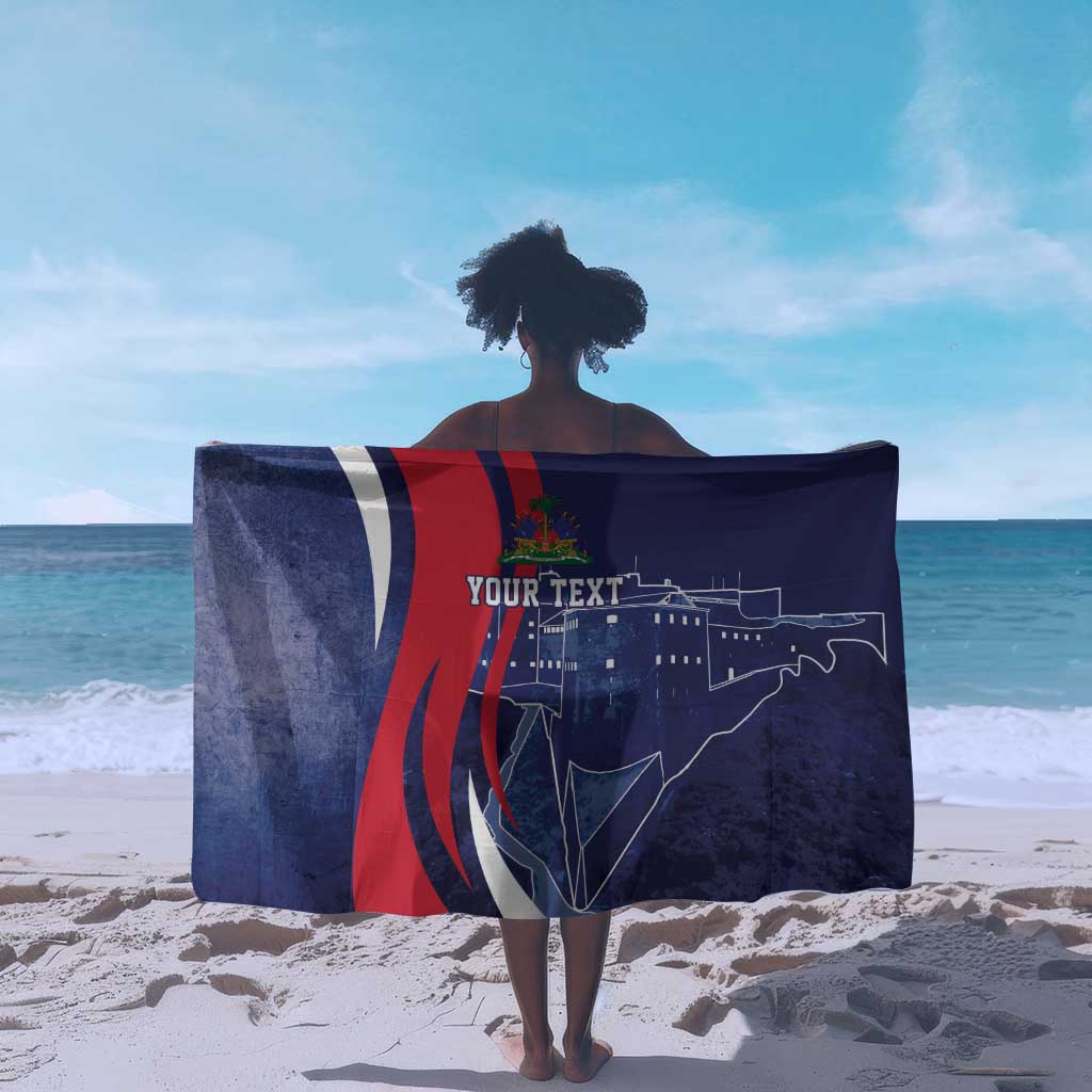 Personalized Haiti Citadelle Laferrière Sarong Grunge Style LT7