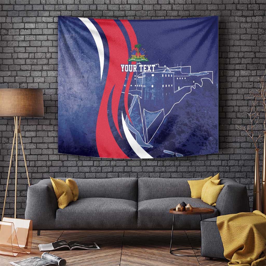 Personalized Haiti Citadelle Laferrière Tapestry Grunge Style LT7