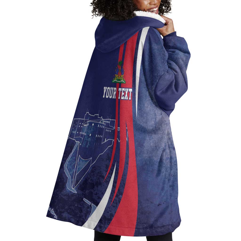 Personalized Haiti Citadelle Laferrière Wearable Blanket Hoodie Grunge Style LT7