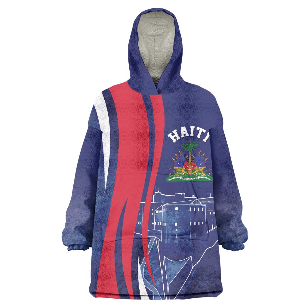 Personalized Haiti Citadelle Laferrière Wearable Blanket Hoodie Grunge Style LT7