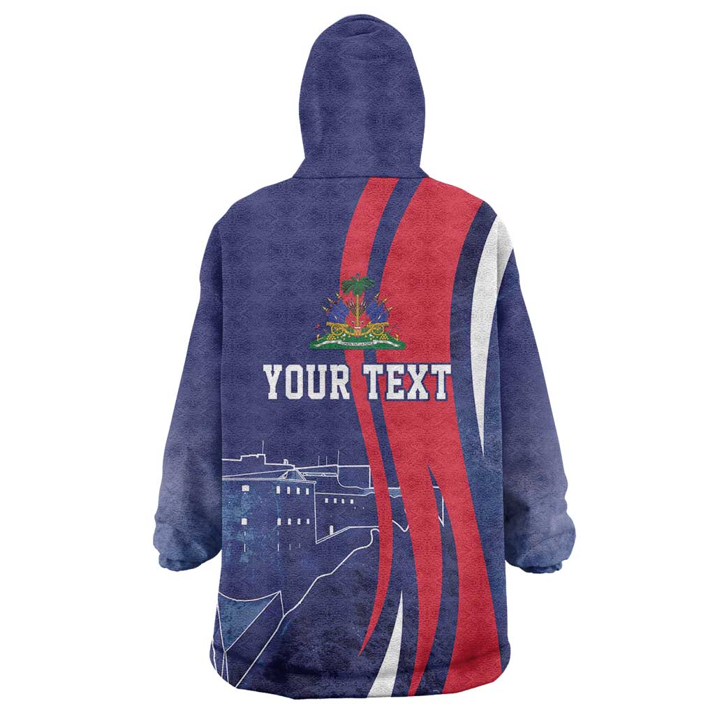 Personalized Haiti Citadelle Laferrière Wearable Blanket Hoodie Grunge Style LT7
