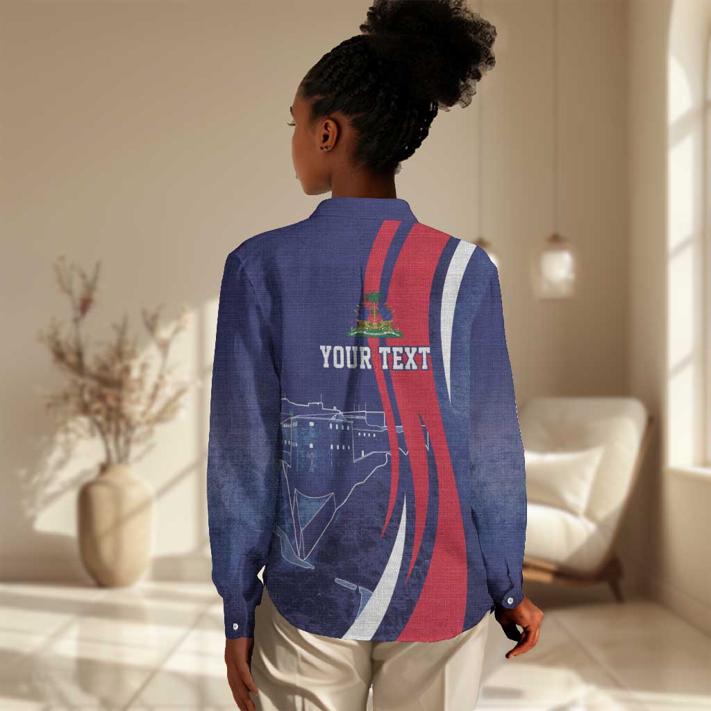 Personalized Haiti Citadelle Laferrière Women Casual Shirt Grunge Style LT7