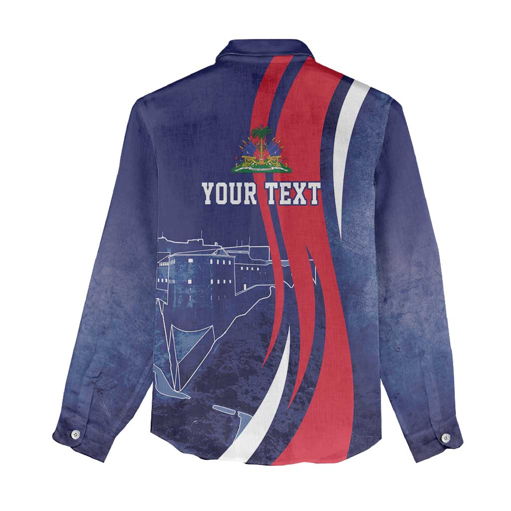 Personalized Haiti Citadelle Laferrière Women Casual Shirt Grunge Style LT7