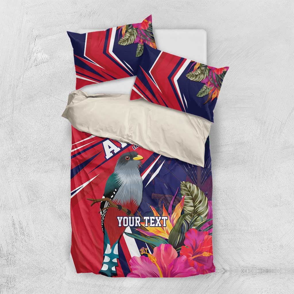 Haiti Personalized Bedding Set Hispaniolan Trogon Tropical Vibes LT7