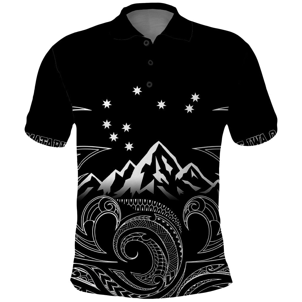 New Zealand Polo Shirt Maori Te Iwa o Matariki LT7
