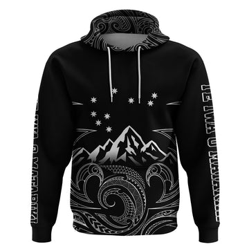Personalised New Zealand Hoodie Maori Te Iwa o Matariki LT7