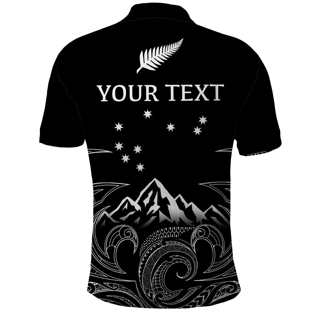Peronsalised New Zealand Polo Shirt Maori Te Iwa o Matariki LT7