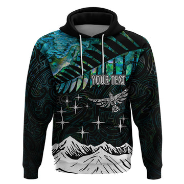 Personalised Maori New Year Hoodie Matariki Mix Paua Shell LT7