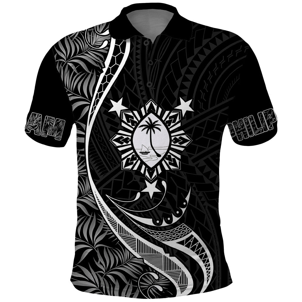 Personalised Philippines Mix Guam Polo Shirt Tropical Style LT7