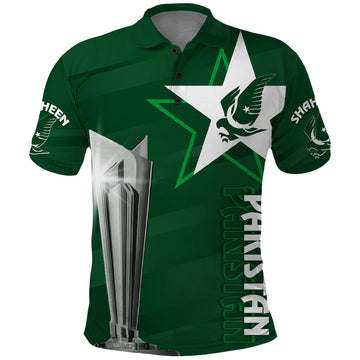 Personalised Pakistan Women Cricket Polo Shirt World Cup T20 Eagle Symbol LT7
