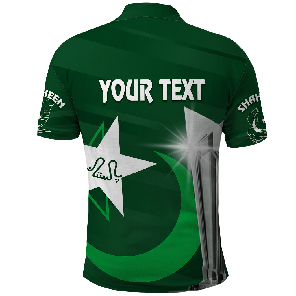 Personalised Pakistan Women Cricket Polo Shirt World Cup T20 Eagle Symbol LT7