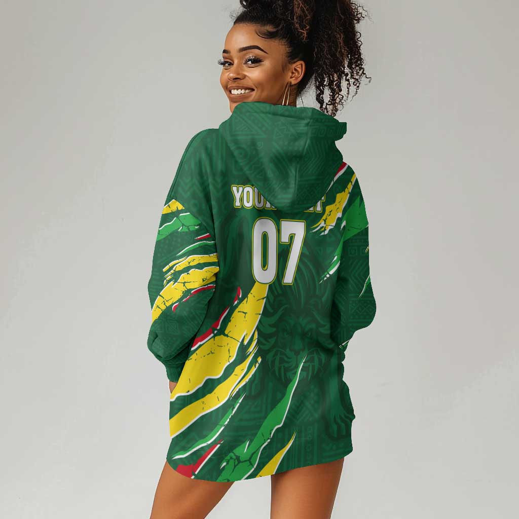 Custom Senegal Football Hoodie Dress Nations Cup 2024 Tranga Lions LT7