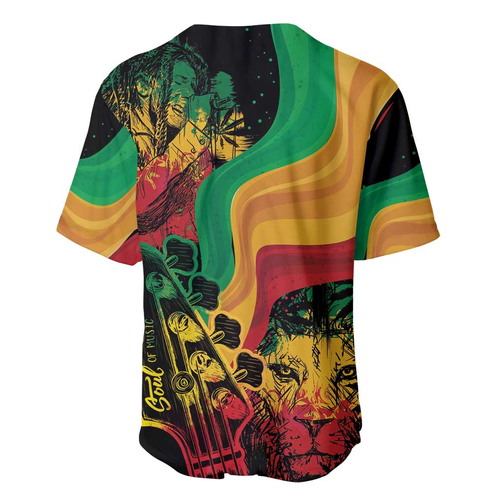 Reggae Day Baseball Jersey One Love One Heart LT7