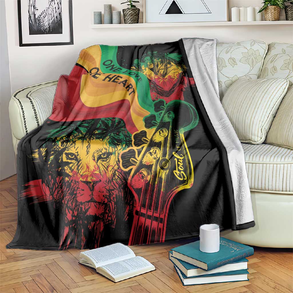 Reggae Day Blanket One Love One Heart LT7