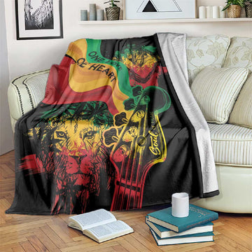 Reggae Day Blanket One Love One Heart LT7