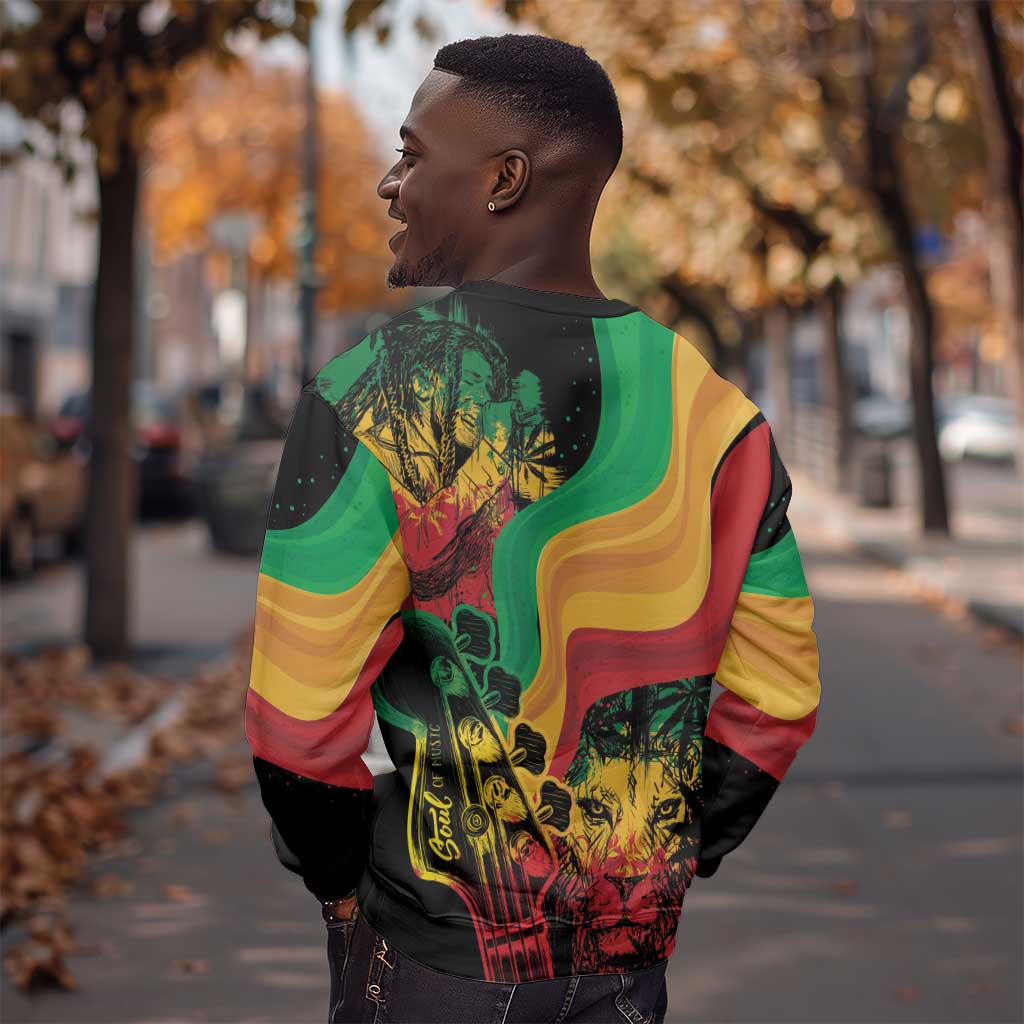 Reggae Day Sweatshirt One Love One Heart LT7